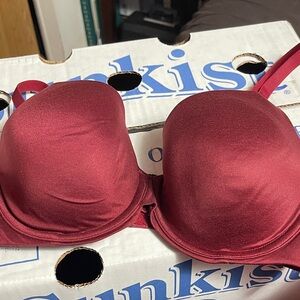 Auden Rich Burgundy Women's Bra